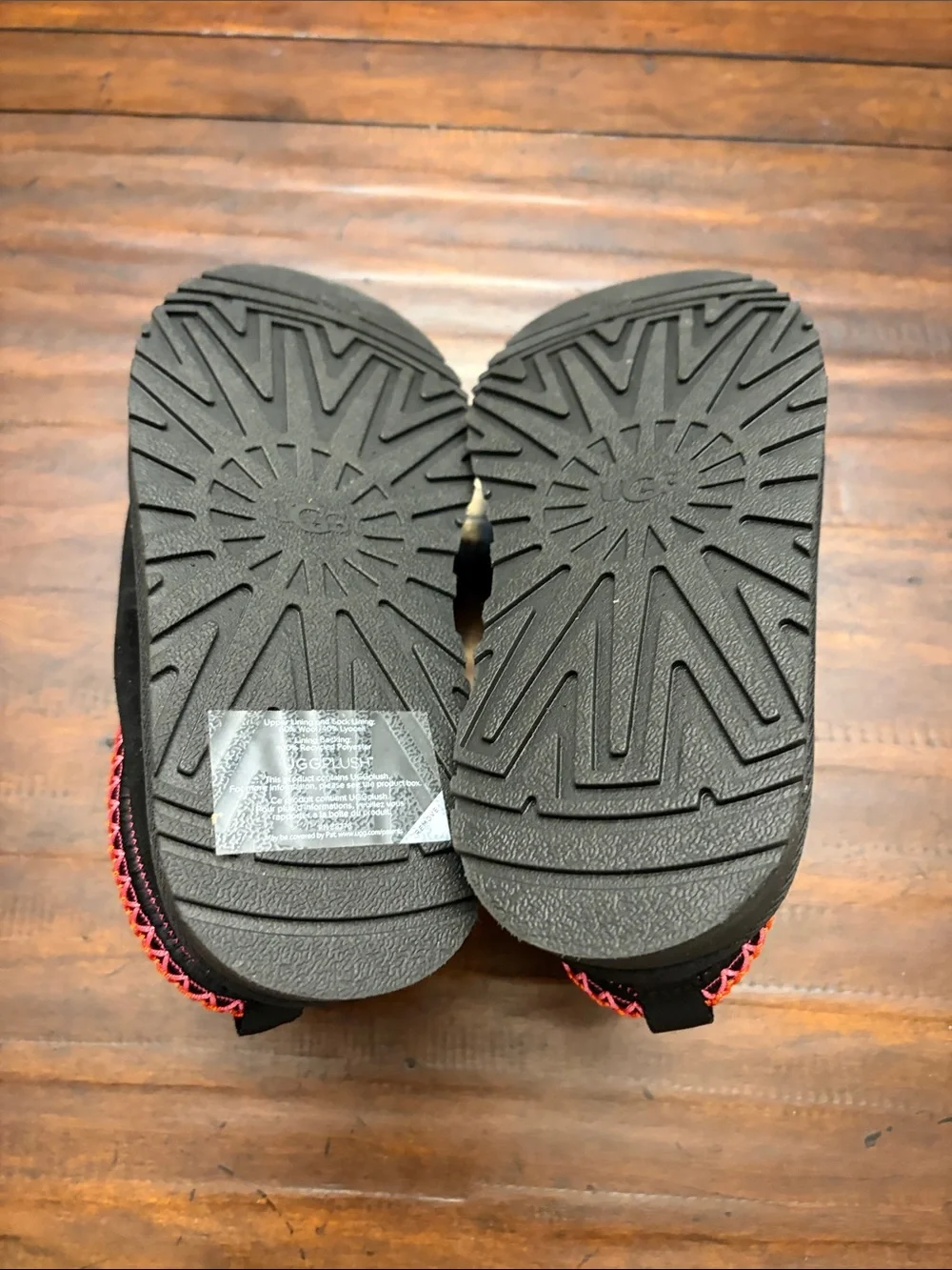 UGG Black Slippers Kids 5 SW